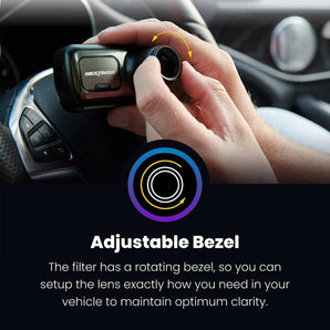 Nextbase Reflection Free Lens Polarising CPL Filter 422GW 322GW 222 122 Dash Cam - CEN