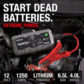 Noco Boost X GBX45 1250A UltraSafe Jump Starter Power Pack 12V Battery Booster