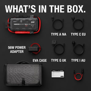 Noco Boost Max GB251+ 3000 UltraSafe Jump Starter Power 24V Battery Booster - CEN