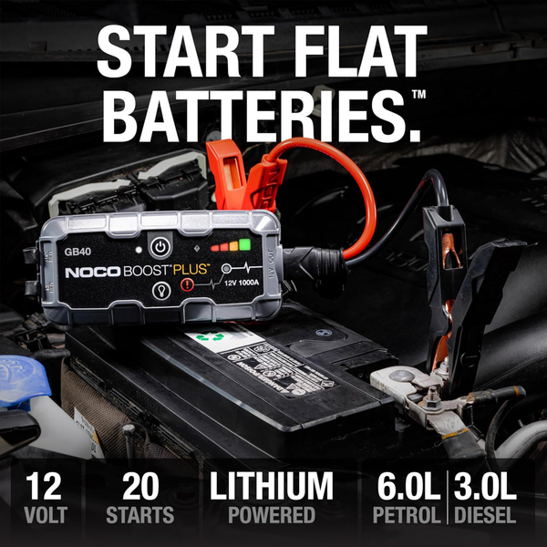 Noco Boost GB40 1000A UltraSafe Jump Starter Power Pack 12V Car Battery Booster - CEN