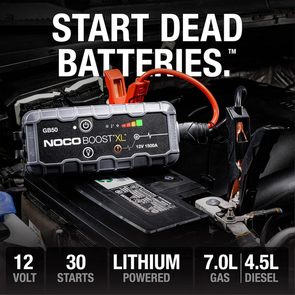 Noco Boost GB50 1500A UltraSafe Jump Starter Power Pack 12V Car Battery Booster - CEN