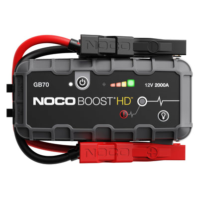 NOCO Boost GB70 2000A UltraSafe Jump Starter Power Pack 12V Car Battery Booster
