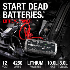 Noco Boost X GBX155 4250A UltraSafe Jump Starter Power Pack 12V Battery Booster