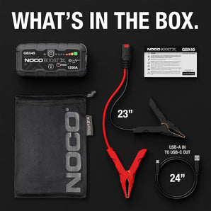 Noco Boost X GBX45 1250A UltraSafe Jump Starter Power Pack 12V Battery Booster - CEN