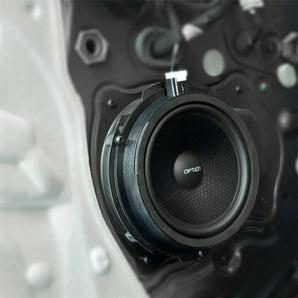Option Audio Plug & Play Amp Sub Speakers VW Transporter & Ford Transit Custom