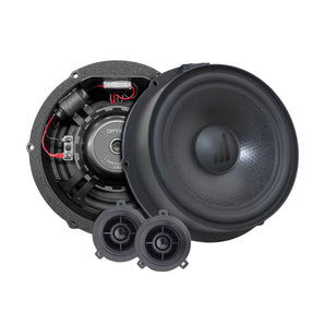 Option Audio V-180 Plug & Play Component Speakers for Volkswagen T7 Caddy Passat