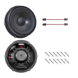 Option Audio V-180 Plug & Play Component Speakers for Volkswagen T7 Caddy Passat