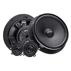 Option Audio V-165 Plug & Play Component Speakers for Volkswagen Skoda Seat