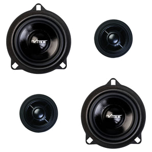 Vibe Optisound OPTISOUNDBMW4-V4 4 Inch BMW Component Speaker Upgrade 115w RMS