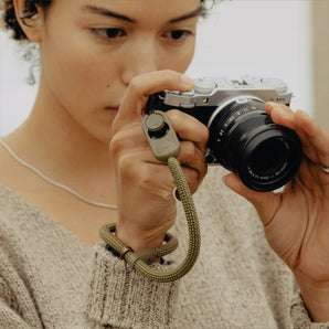 Peak Design Cuff Rope Kelp Camera Wrist Strap with Quick Release Anchors