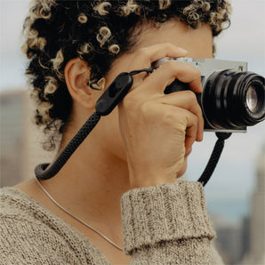 Peak Design Form Rope Neck Black Camera Strap with Quick Release Anchors