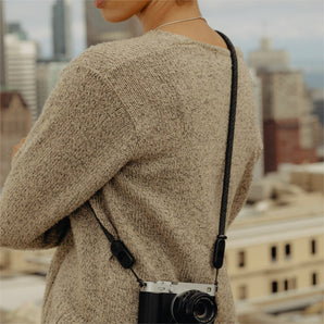 Peak Design Form Rope Short Black Camera Strap with Quick Release Anchors