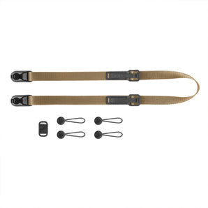 Peak Design Leash Coyote Adjustable Camera Strap with Quick Release Anchors