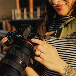 Peak Design Slide Kelp Adjustable Camera Strap with Quick Release Anchors