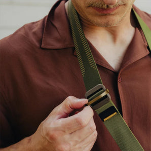 Peak Design Slide Lite Kelp Adjustable Camera Strap with Quick Release Anchor