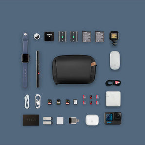 PGYTECH Mini Tech Organizer Travel Pouch Bag for Cables & Accessories Black - CEN