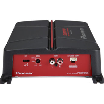 Pioneer GM-A3702 2 Channel Bridgeable Car Audio Speaker Sub Amplifier 190w RMS - CEN