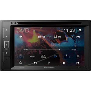 Pioneer AVH-A240BT 6.2" CD DVD Double Din Bluetooth USB Radio Car Stereo - CEN