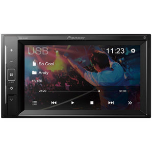 Pioneer DMH-A240BT 6.2" Touch Screen Double Din Bluetooth USB Radio Car Stereo - CEN