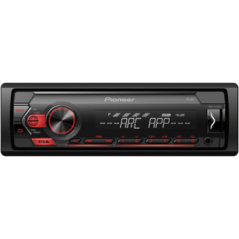 Pioneer MVH-S120UB Car Stereo Front USB MP3 AUX FM Radio Red Display - CEN