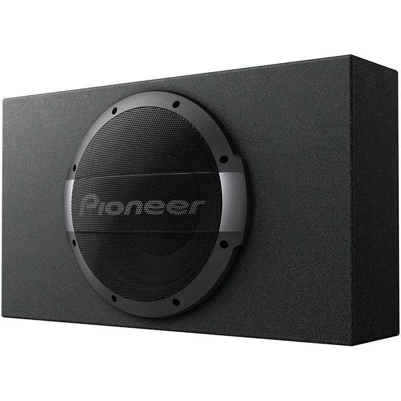 Pioneer TS-WX1010LA Powered Active Subwoofer Shallow Sub Bass Remote 300w RMS