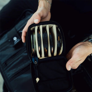 PolarPro Cube Filter Case Holds up to 5 Camera Filters form 49mm to Helix