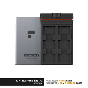 PolarPro Slate II CFexpress Type A Premium Memory Card Holder Case Mountain