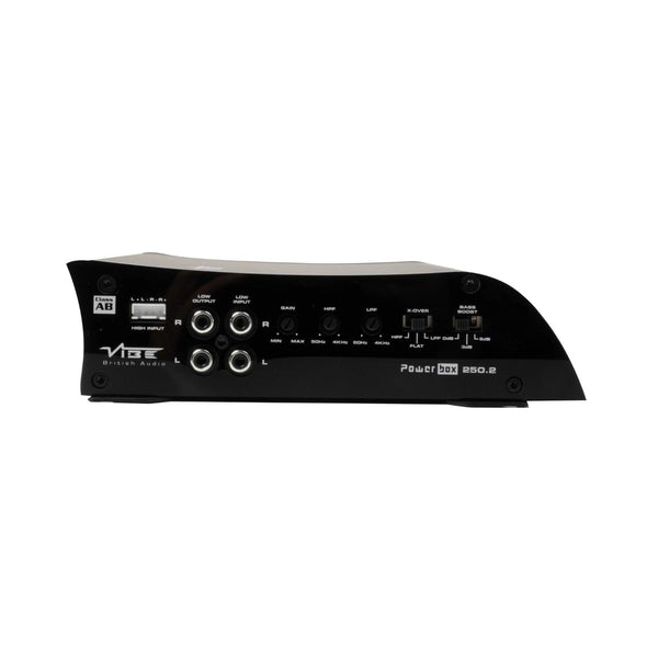 Vibe Powerbox 250.2-V0 Amp Class AB 2 Channel Bridgeable Car Stereo Amplifier