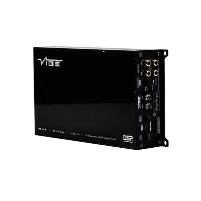 Vibe Powerbox 80.6-8DSP Amp Compact Mini Class D 6 Channel Car Stereo Amplifier