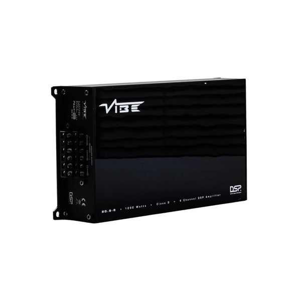 Vibe Powerbox 80.6-8DSP Amp Compact Mini Class D 6 Channel Car Stereo Amplifier