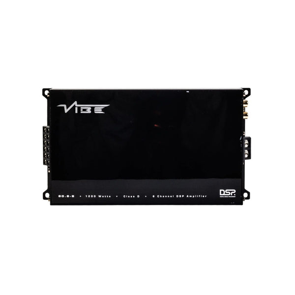 Vibe Powerbox 80.6-8DSP Amp Compact Mini Class D 6 Channel Car Stereo Amplifier