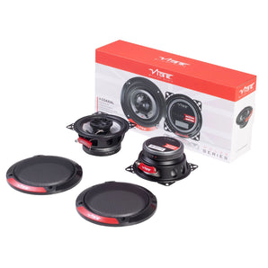 Vibe Pulse PULSE4-V3 4 Inch 2 Way Coaxial Car Speakers 40w RMS Pair