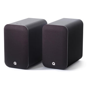Q Acoustics M20 Wireless Powered Bookshelf Speakers aptX HD Bluetooth 5.0 Black - CEN