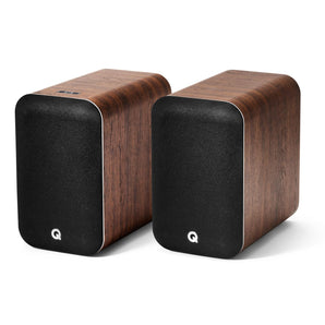 Q Acoustics M20 Wireless Powered Bookshelf Speakers aptX HD Bluetooth 5.0 Walnut - CEN