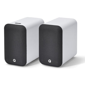 Q Acoustics M20 Wireless Powered Bookshelf Speakers aptX HD Bluetooth 5 White - CEN