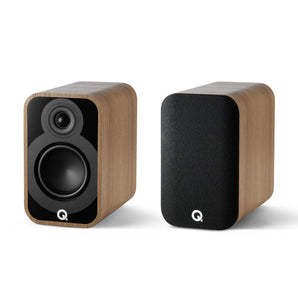 Q Acoustics 5010 Bookshelf Speakers Stand Mount 5000 Series Holme Oak QA5018 - CEN