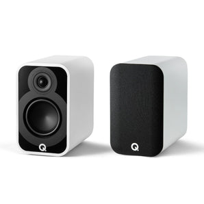 Q Acoustics 5010 Bookshelf Speakers Stand Mount 5000 Series Satin White QA5014 - CEN