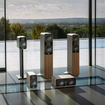 Q Acoustics 5090 Centre Speaker Home Cinema 5000 Series Rosewood QA5096 - CEN