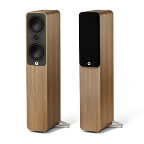Q Acoustics 5040 Floorstanding Speakers HI-FI Home Cinema Holme Oak QA5048 - CEN
