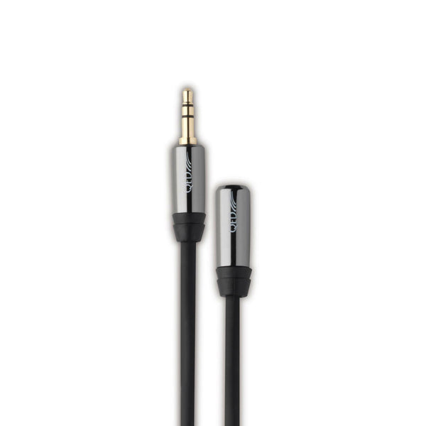 QED Performance QE7301 Headphone Extension 3.5mm Cable Jack to Socket AUX 1.5m - CEN