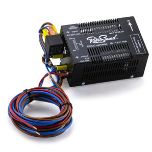 RetroSound 6-12 Volt Converter Designed for Classic Cars with Negative Grounding - CEN