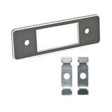 RetroSound Faceplate Black and Chrome with Knob Set and Brackets for RetroRadio - CEN