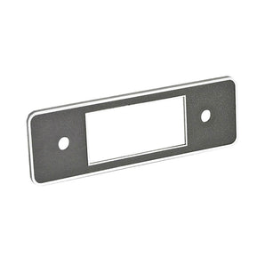 RetroSound Faceplate Black and Chrome with Metal Brackets 502-292 for RetroRadio - CEN