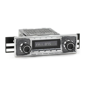 RetroSound Becker Style Motor 6 DAB Bluetooth Pinstripe Chrome Classic Car Radio - CEN
