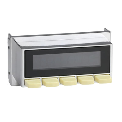 RetroSound Chrome Radio Face Ivory Push Buttons for Current RetroRadio Motors
