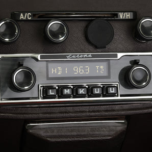 RetroSound Europa Motor 6 DAB FM AM Radio Bluetooth USB Classic Car Stereo - CEN
