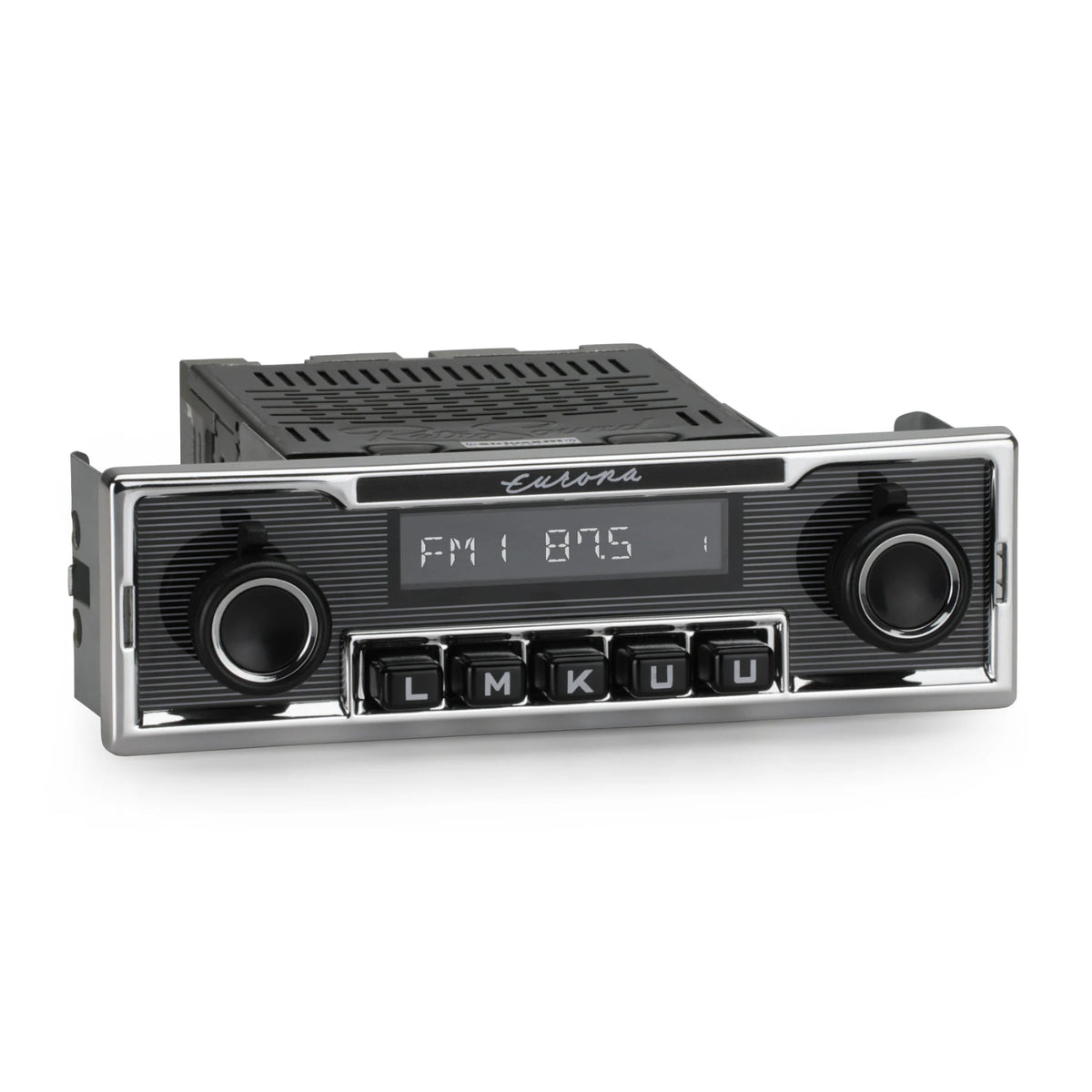 RetroSound Europa Motor 6 DAB FM AM Radio Bluetooth USB Classic Car Stereo - CEN