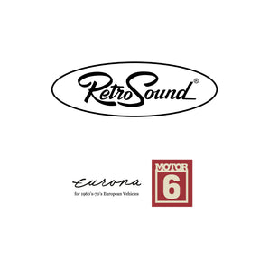 RetroSound Europa Motor 6 DAB FM AM Radio Bluetooth USB Classic Car Stereo - CEN