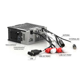 RetroSound Grand Prix Motor 2B Radio FM AM Bluetooth USB Classic Car Stereo - CEN