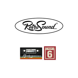 RetroSound Liberty Motor 6 DAB FM AM Radio Bluetooth USB Classic Car Stereo - CEN